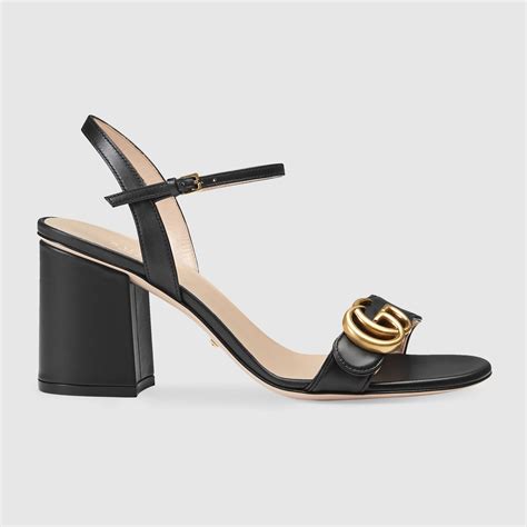 blue gucci sandals|gucci black high heel sandals.